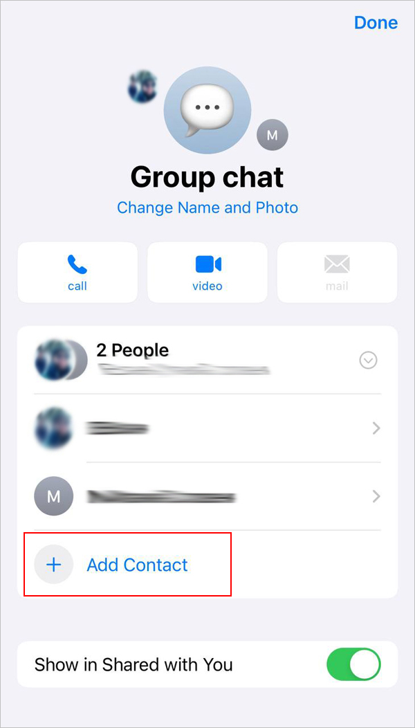 how to make a group chat on iphone