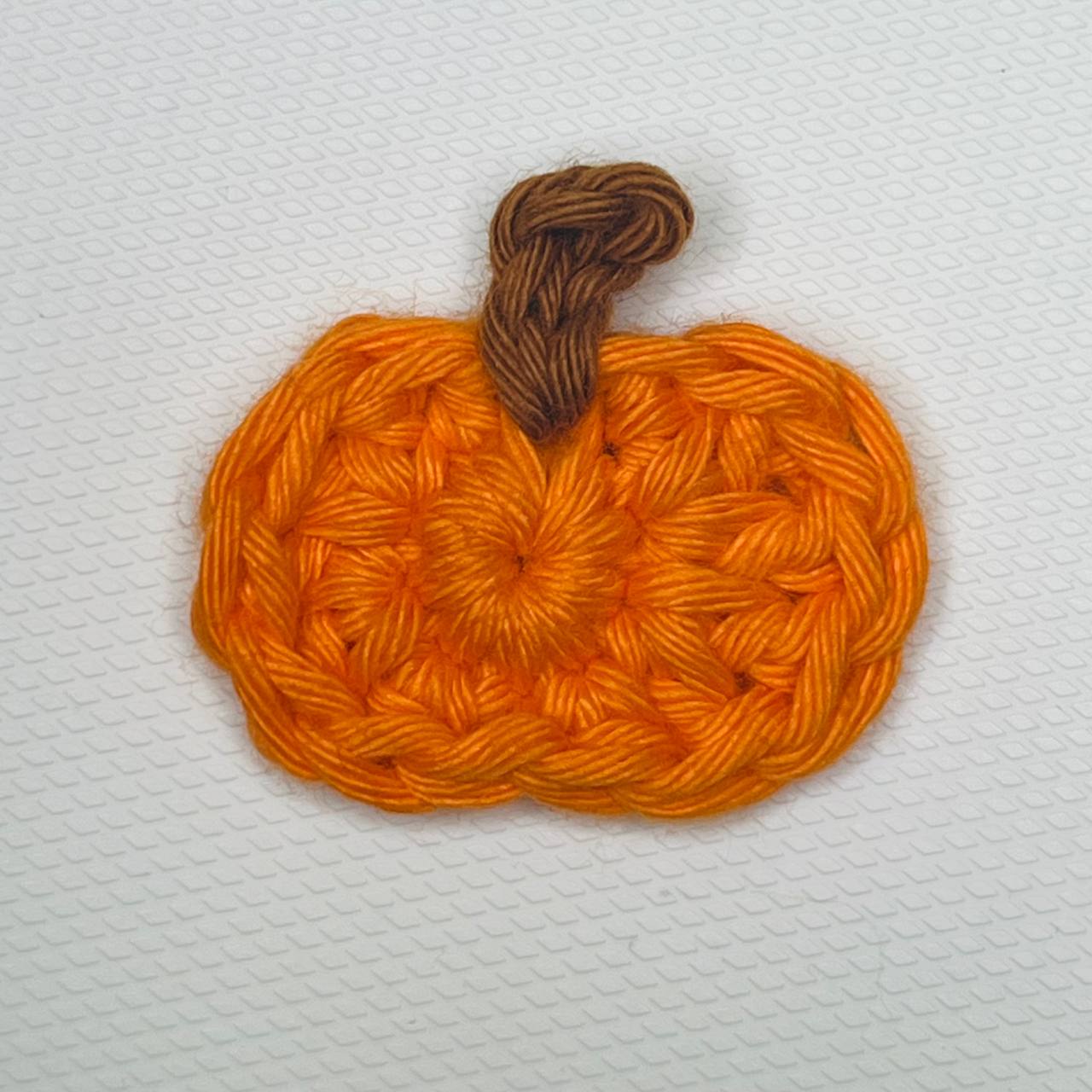 how to make a simple pumpkin applique