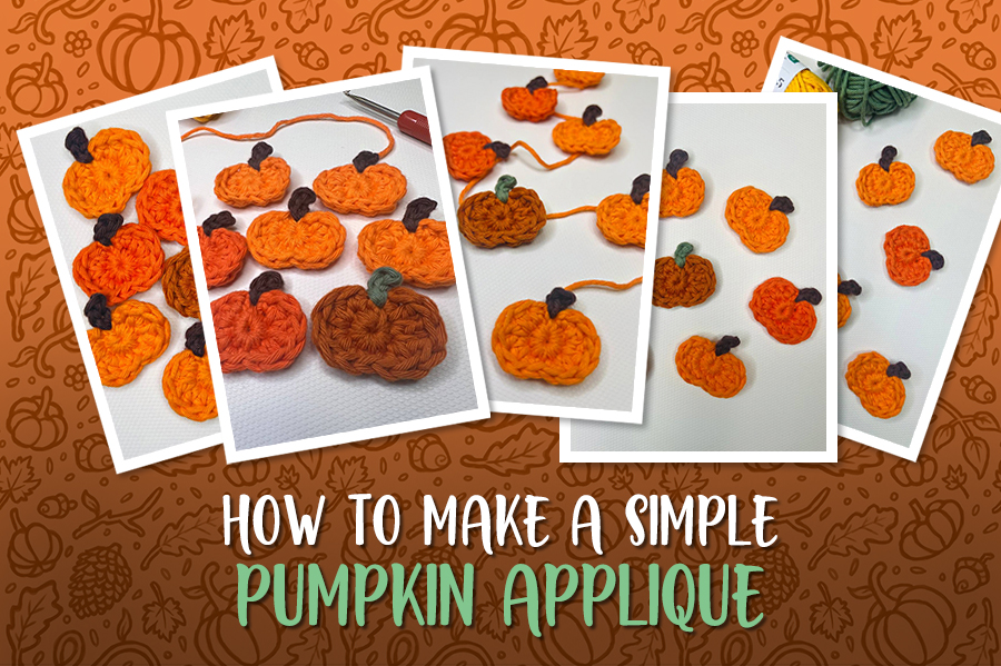 How to Make a Simple Pumpkin Appliqué - Free Pattern